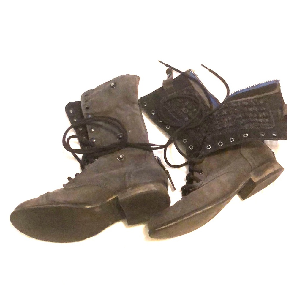 Steve Madden convertible combat boots